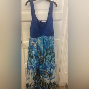 BRAND NEW! Ashley Stewart Ribbed Bodice Summer Dress